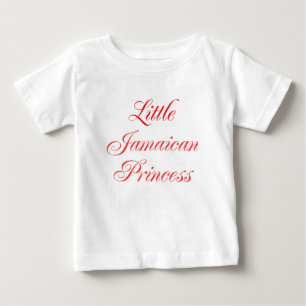Little Jamaican Princess Baby T-Shirt