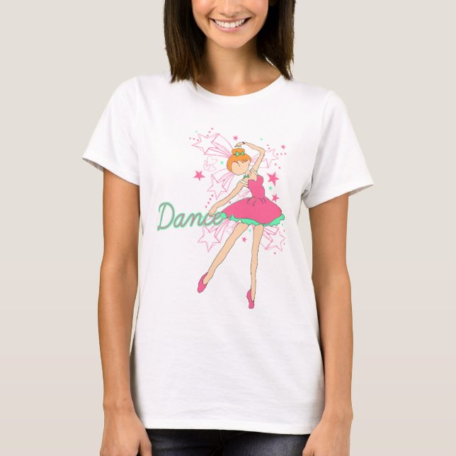 Little Jazzy Ballet Dancer T-Shirt (Front)