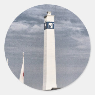 Little Joe Tower in Corning NY Classic Round Sticker