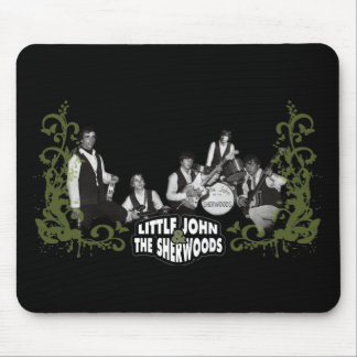 Little John and the sherwoods black mousepad