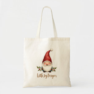 Little Joy Bringer Christmas Gnome Tote Bag