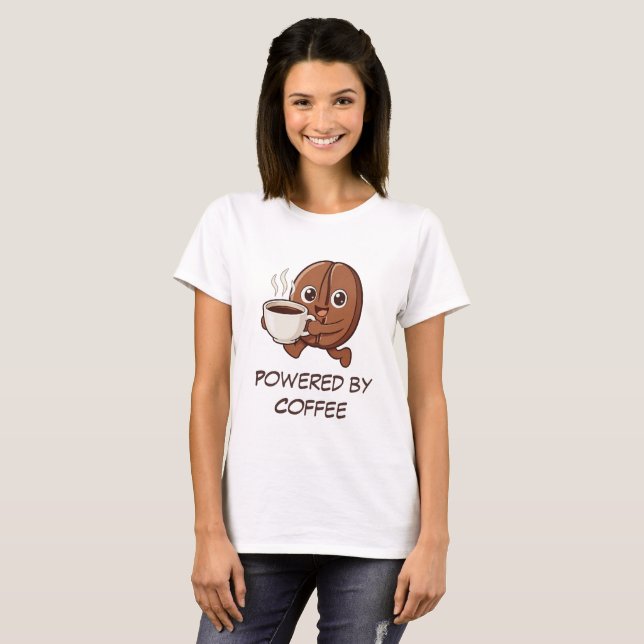 Little Kaka – Powered by Coffee T-Shirt (Front Full)