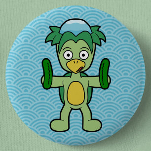 Little Kappa Yokai 6 Cm Round Badge