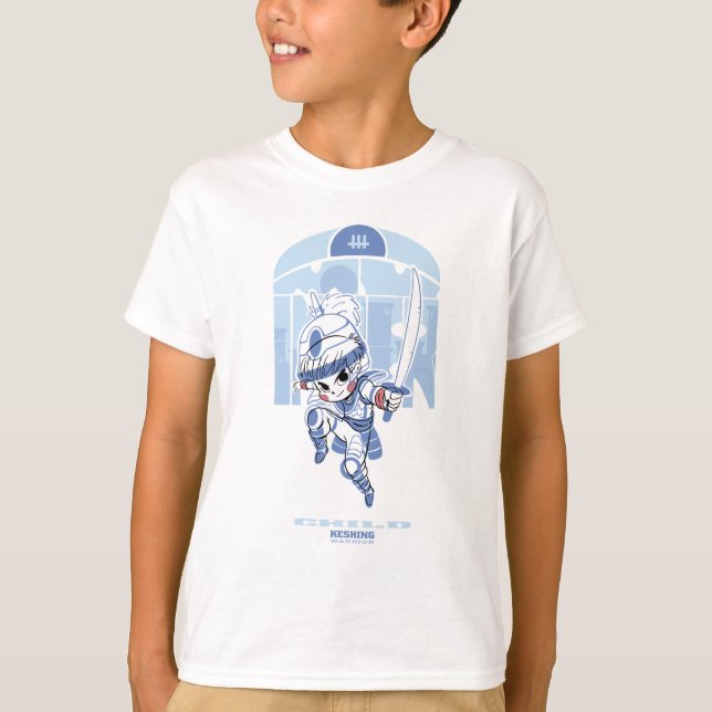 Little Kid Warrior T-Shirt (Front)