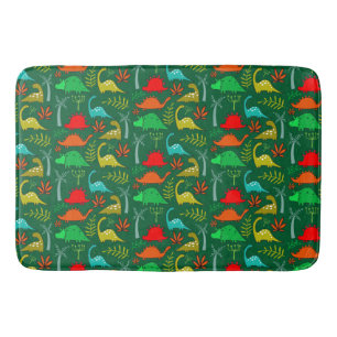 Little Kids Dinosaur Nursery Decor Bath Mat