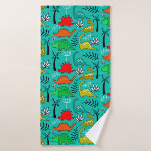 Little Kids Dinosaur Nursery Decor Bath Towel