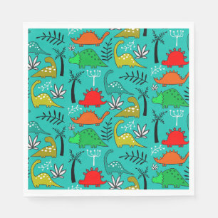 Little Kids Dinosaur Nursery Decor Napkin