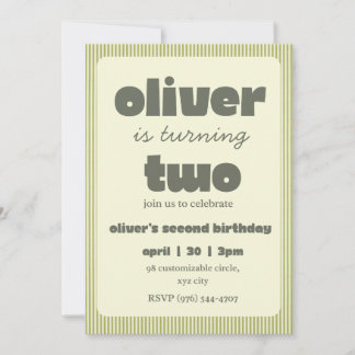 Little kids invitation