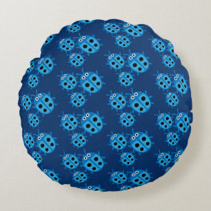 Little Kids ladybird Ladybug Round Cushion