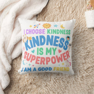 Little Kind Hearts Encouragement Quote Cushion