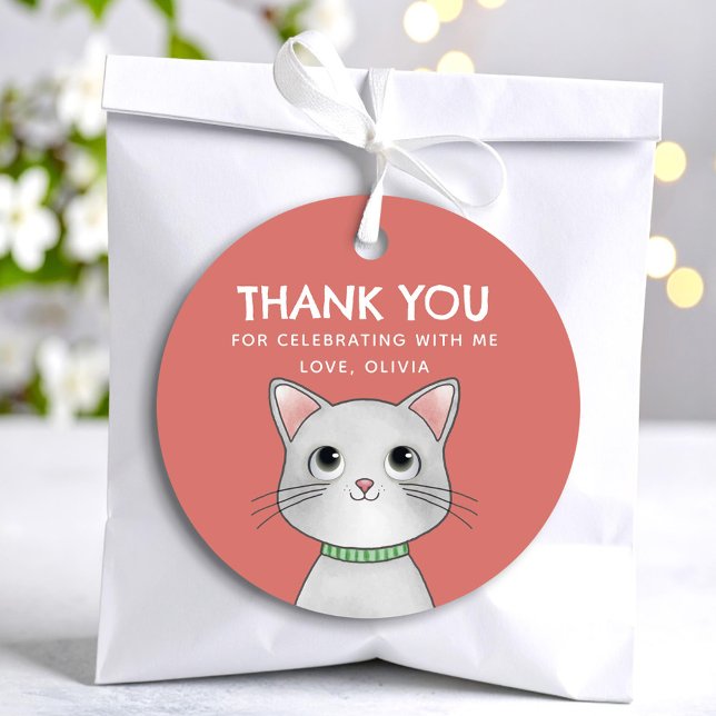 Little kitten thank you favour tags (Creator Uploaded)