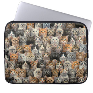Little Kittens Parade Laptop Sleeve
