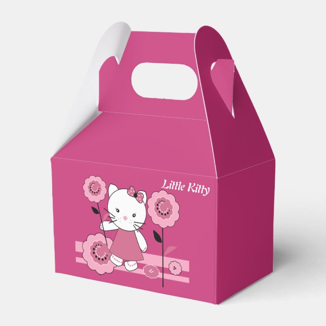 Little Kitty Favour Box (Front Side)