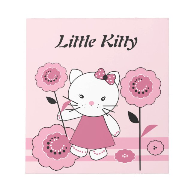 Little Kitty Notepad (Front)