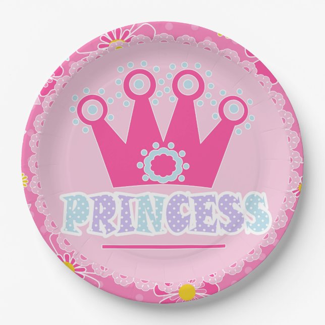 Little Kitty Paper Plate (Front)