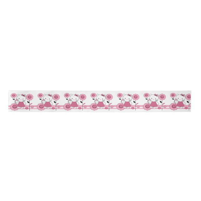 Little Kitty Satin Ribbon (Front)