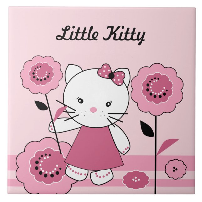 Little Kitty Tile (Front)