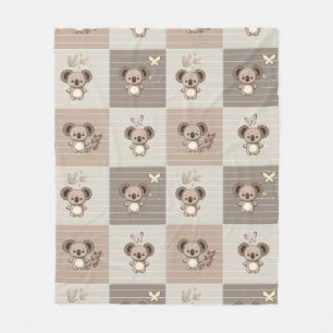 Little Koala Bliss Fleece Blanket