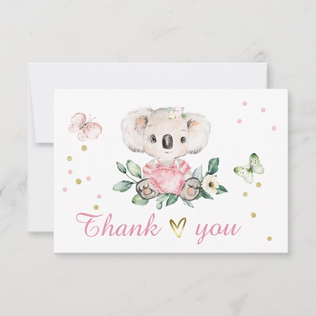 Little Koala template (Front)