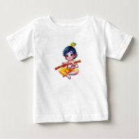 Little Krishna Playing Flute