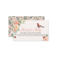 Little Lady Ladybug Roses Baby Shower Book Request