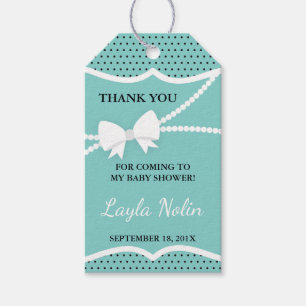 Little Lady Thank You Tag, Favour Gift Tags