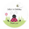 Little Ladybug Favour Sticker Baby Shower Birthday