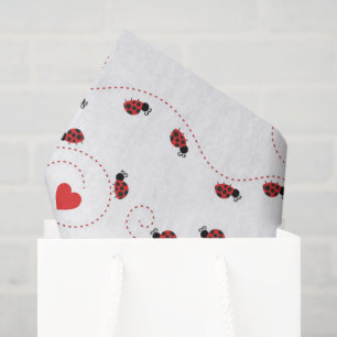 Little ladybug pattern party tissue tissue paper