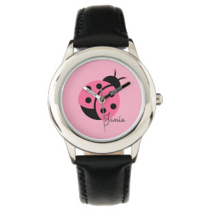 "Little Ladybug" Personalised girl's watch
