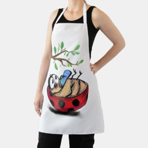 Little Ladybug with Phone Apron Gift Fun