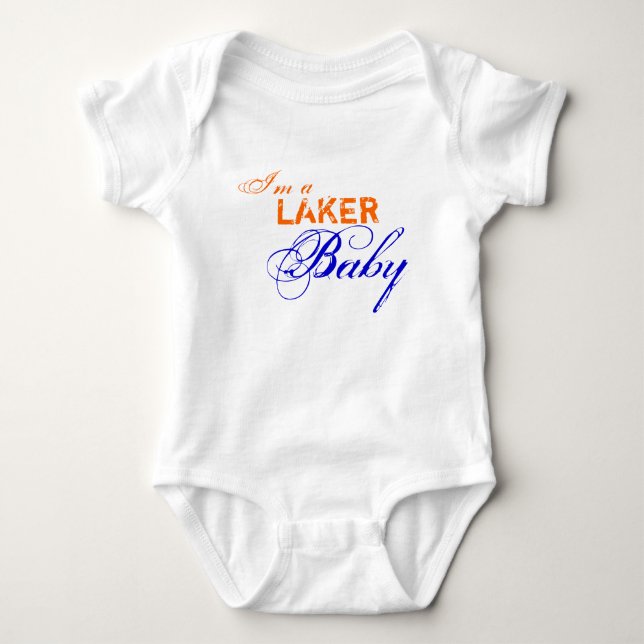 Little Laker Baby Bodysuit (Front)