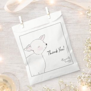 Little Lamb Baby Shower Favour Bags