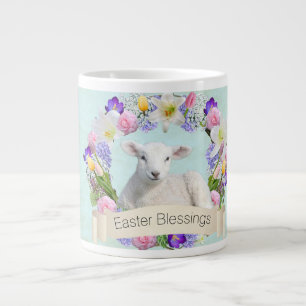 Little Lamb Easter Jumbo Mug