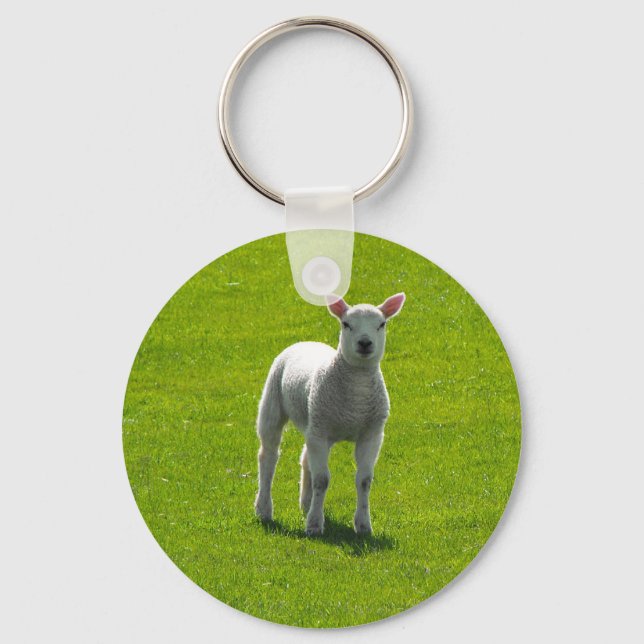 Little Lamb Key Ring (Front)