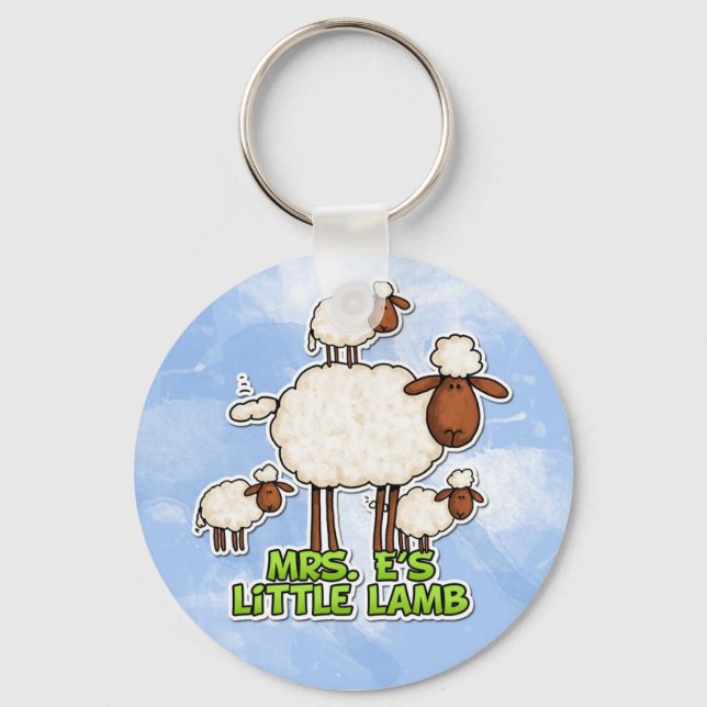 little lamb keychain (Front)