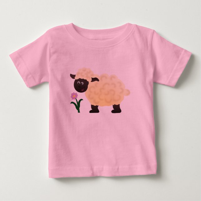 Little Lamb Tutu Shirt (Front)