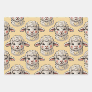 Little Lamb  Wrapping Paper Sheet