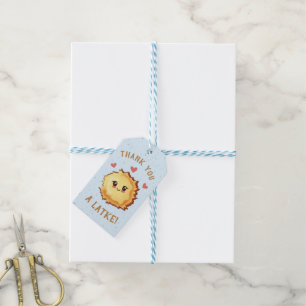 Little Latke Hanukkah Baby Shower Gift Tags