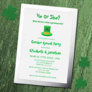 Little Leprechaun Gender Reveal