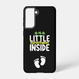 Little Leprechaun Inside Pregnancy Pregnant Mum Samsung Galaxy Case