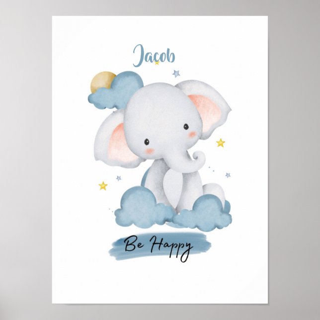 Little Lessons Elephant from the Cloud  Poster (Front)