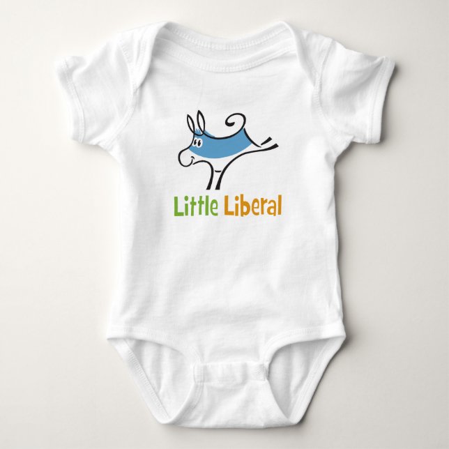 Little Liberal Baby Bodysuit (Front)