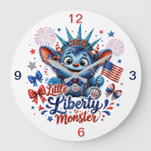 Little Liberty Large Clock