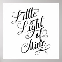Little Light Of Mine Typography