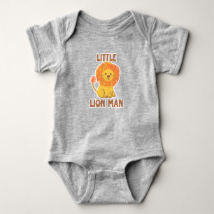 Little Lion Man romper Baby Bodysuit