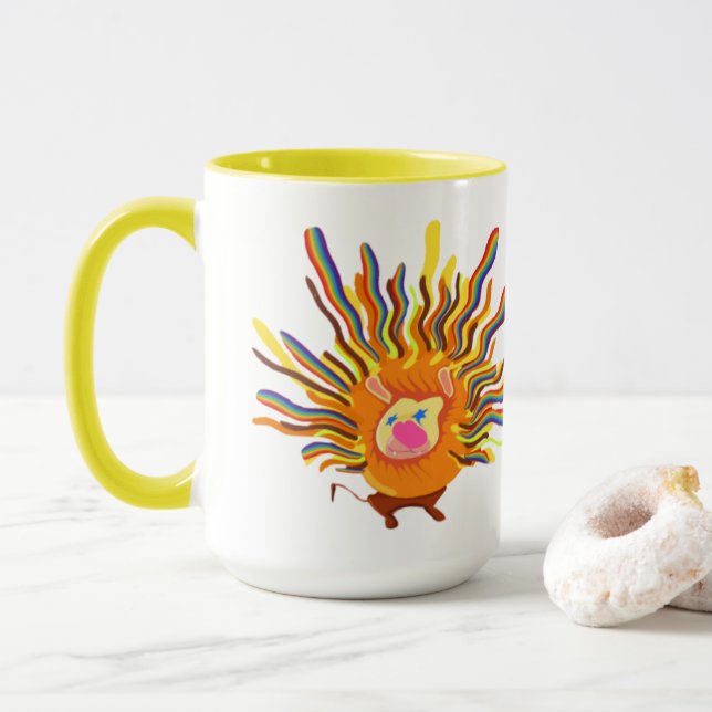 LITTLE LION mommy mug  (With Donut)