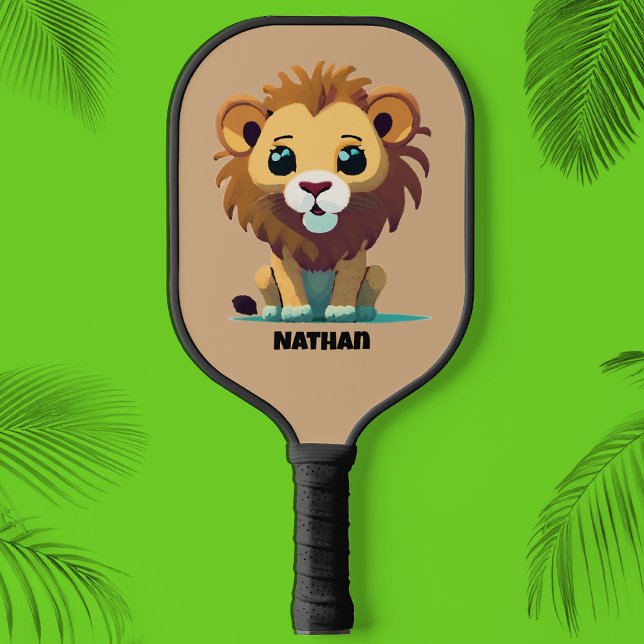 Little Lion Personalised Pickleball Paddle (Creator Uploaded)