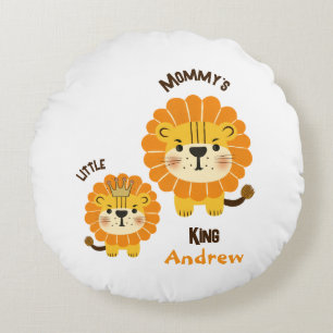 Little lion round cushion