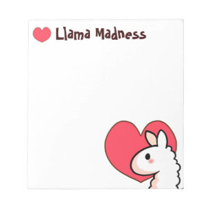 Little Llama Notepad