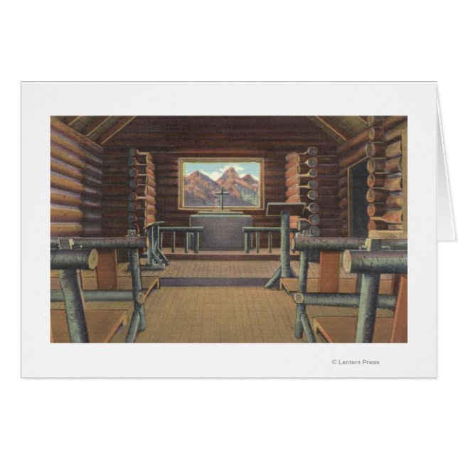 Little Log Church at Snake River View (Front Horizontal)